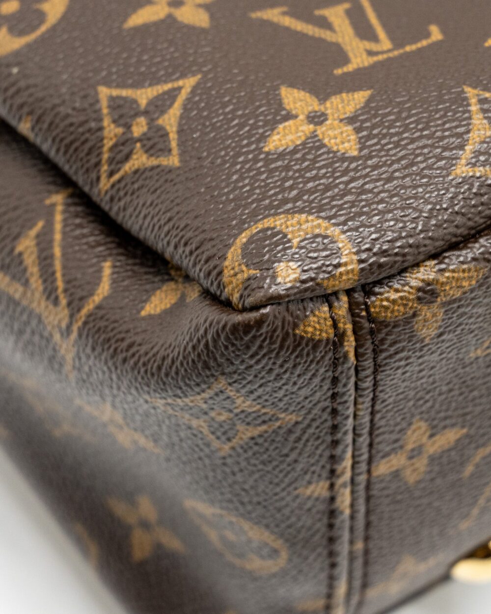 AAA Replica Louis Vuitton LV PALLAS TOTE BAG MONOGRAM CANVAS BROWN GHW