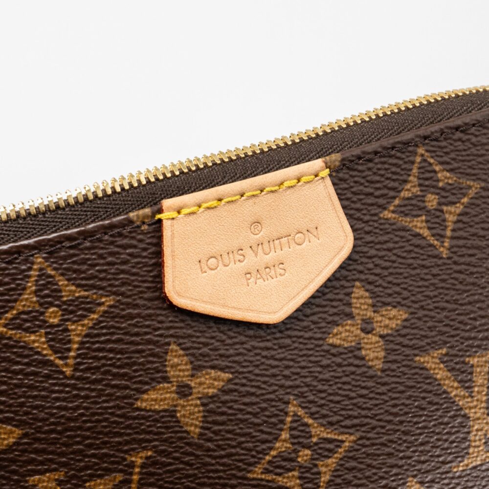 AAA Replica Louis Vuitton LV MULTI POCHETTE MONOGRAM CANVAS ROSE CLAIR GHW