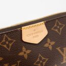AAA Replica Louis Vuitton LV MULTI POCHETTE MONOGRAM CANVAS ROSE CLAIR GHW