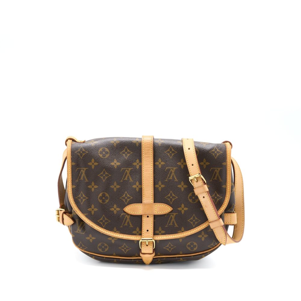 AAA Replica Louis Vuitton LV DOUBLE SIDE CROSSBODY BAG MONOGRAM CANVAS GHW