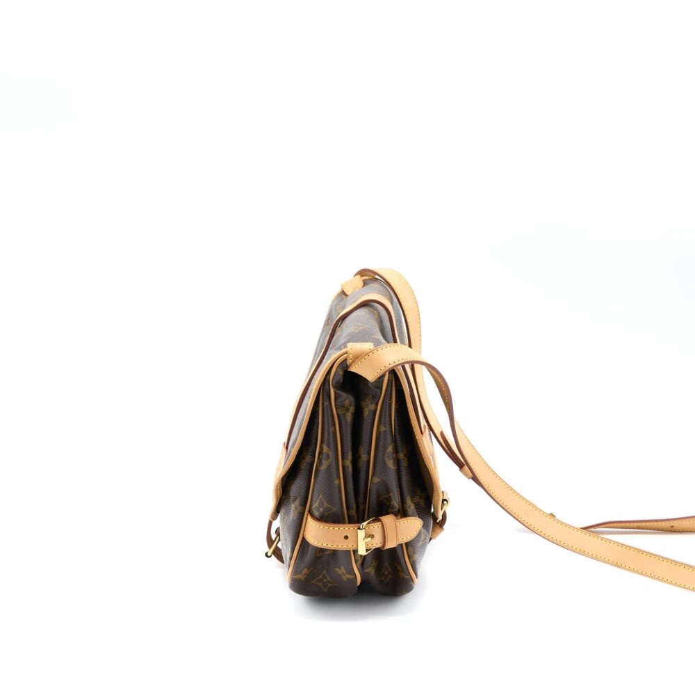 AAA Replica Louis Vuitton LV DOUBLE SIDE CROSSBODY BAG MONOGRAM CANVAS GHW