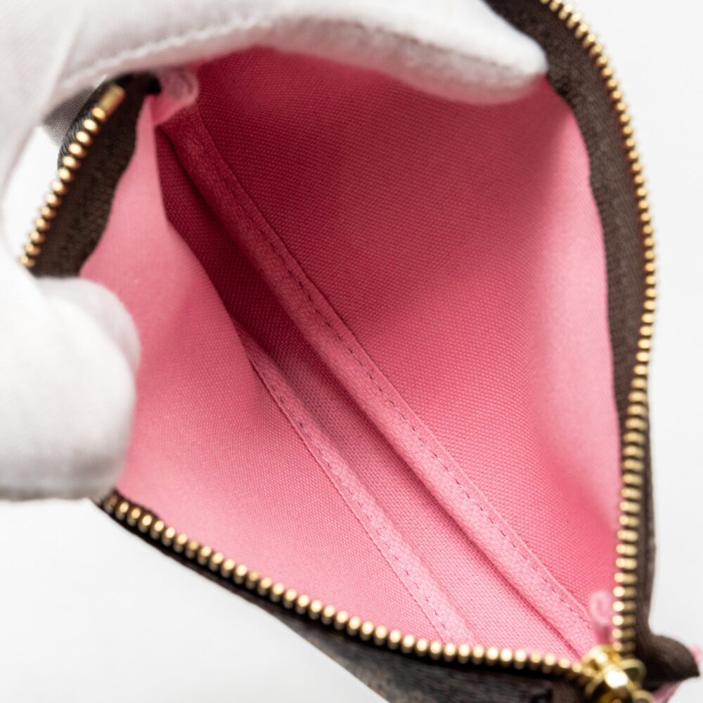 AAA Replica Louis Vuitton LV MINI POCHETTE HOLIDAY LIMITED PRINT MONOGRAM CANVAS GHW