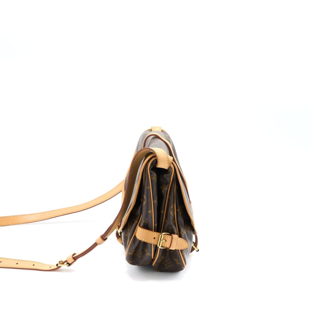 AAA Replica Louis Vuitton LV DOUBLE SIDE CROSSBODY BAG MONOGRAM CANVAS GHW