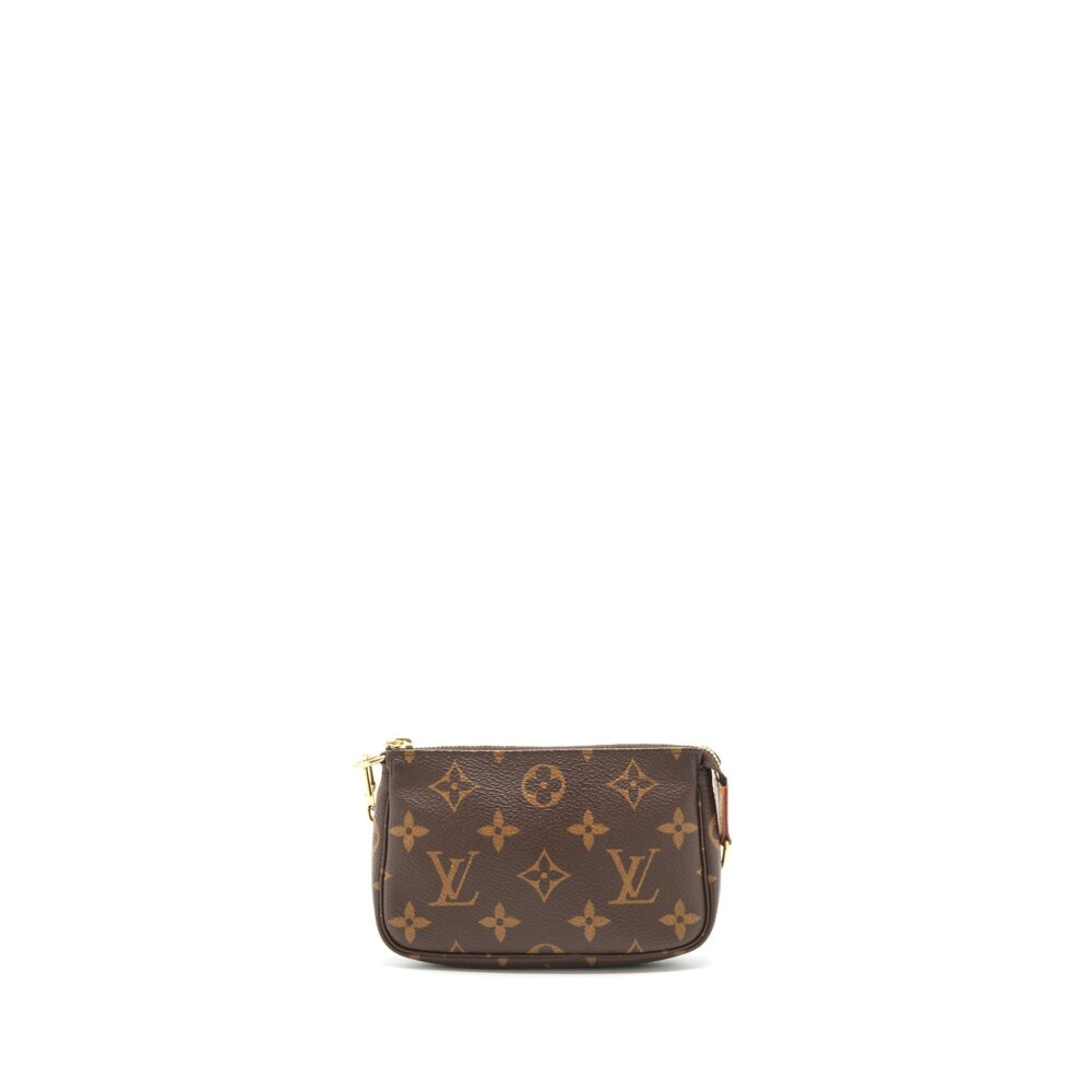 AAA Replica Louis Vuitton LV MINI POCHETTE ACCESSORIES MONOGRAM GHW