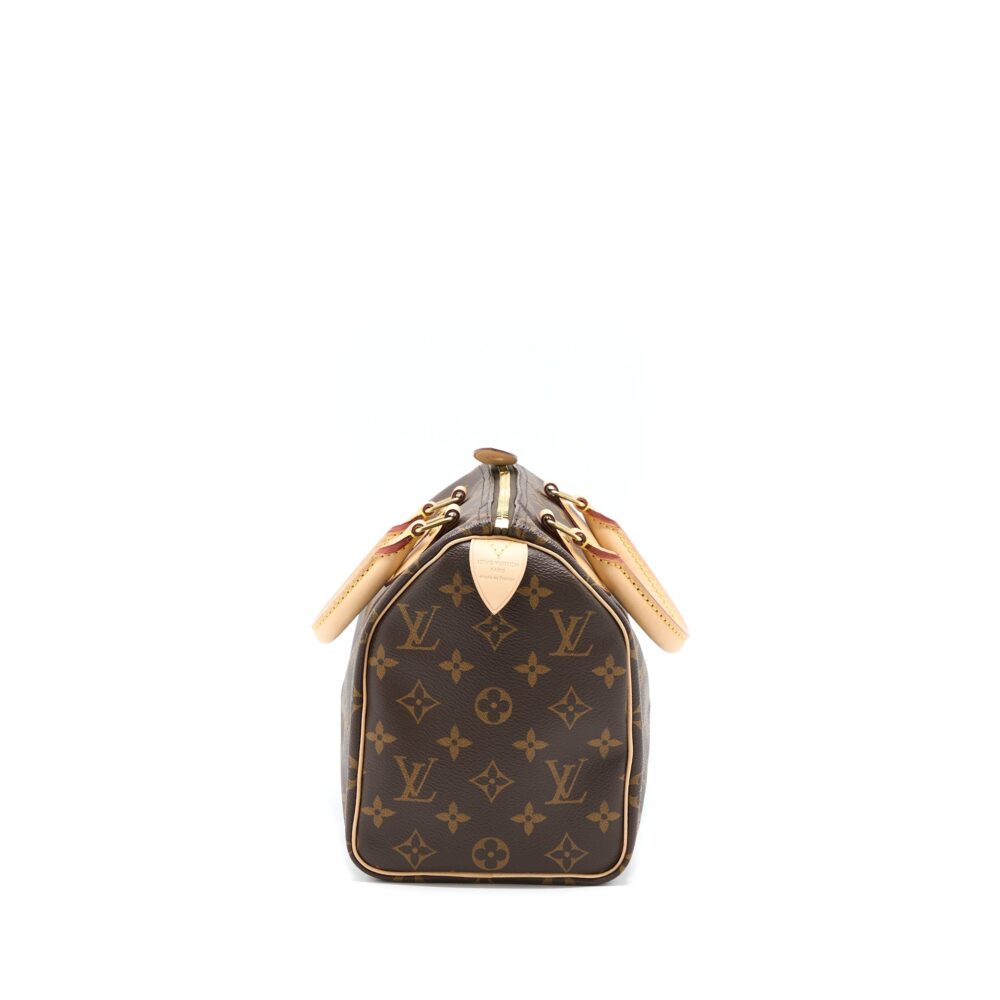 AAA Replica Louis Vuitton LV SPEEDY 25 MONOGRAM CANVAS GHW