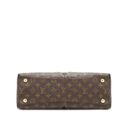 AAA Replica Louis Vuitton LV V TOTE BAG MEDIUM BLACK GHW