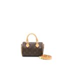 AAA Replica Louis Vuitton LV NANO SPEEDY MONOGRAM CANVAS GHW (NEW VERSION)