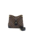 AAA Replica Louis Vuitton LV ODEON PM BAG MONOGRAM CANVAS BLACK GHW