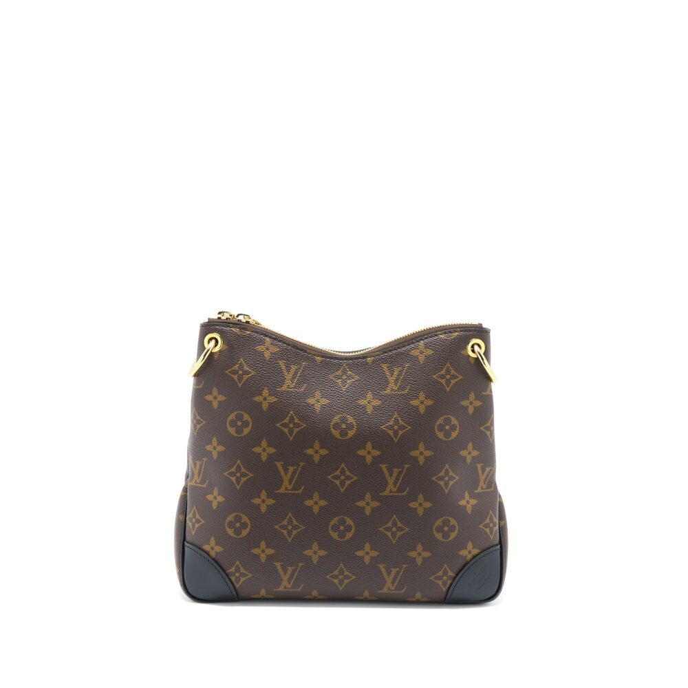 AAA Replica Louis Vuitton LV ODEON PM BAG MONOGRAM CANVAS BLACK GHW