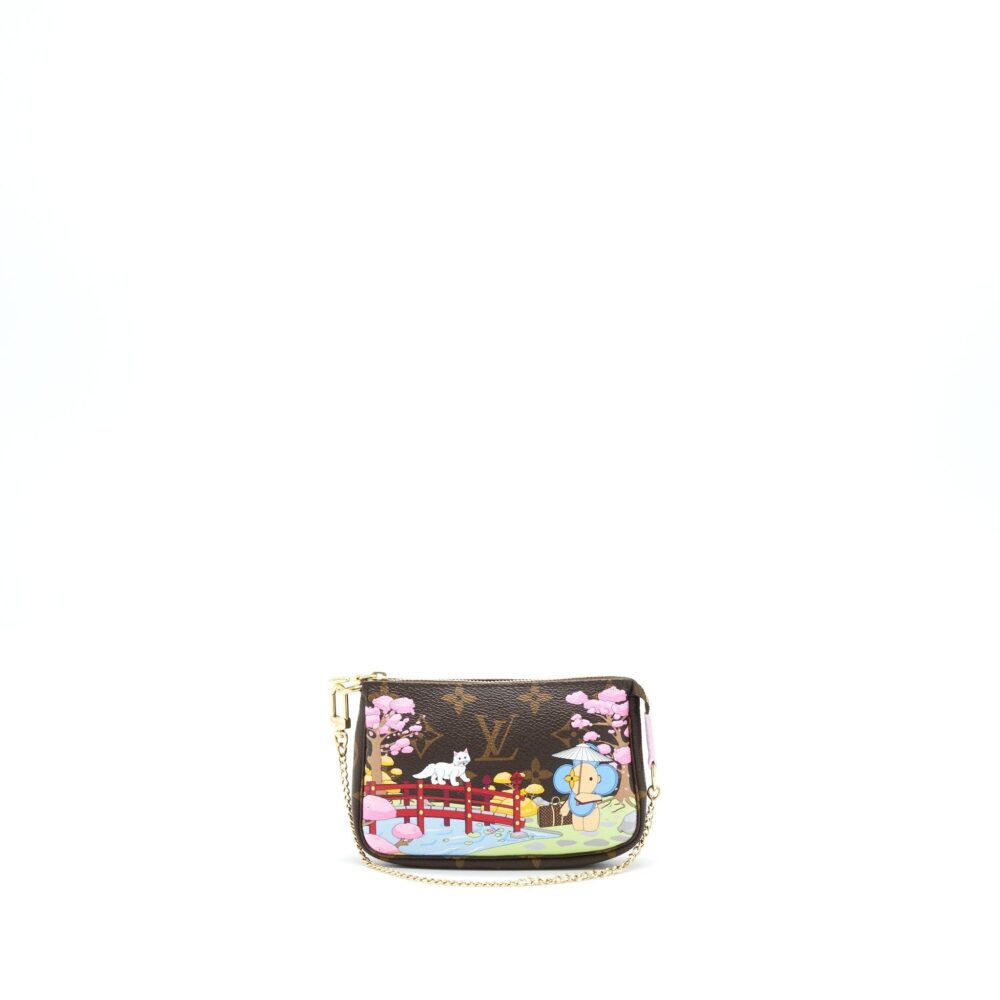 AAA Replica Louis Vuitton LV MINI POCHETTE CHRISTMAS LIMITED 2021