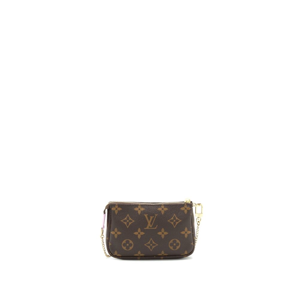 AAA Replica Louis Vuitton LV MINI POCHETTE ACCESSORIES 2021 CHRISTMAS LIMITED EDITION SAKURA