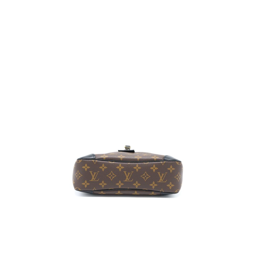 AAA Replica Louis Vuitton LV ODEON PM BAG MONOGRAM CANVAS BLACK GHW