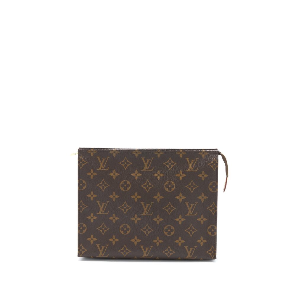 AAA Replica Louis Vuitton LV TOILETRY POCHETTE 26 MONOGRAM CANVAS GHW