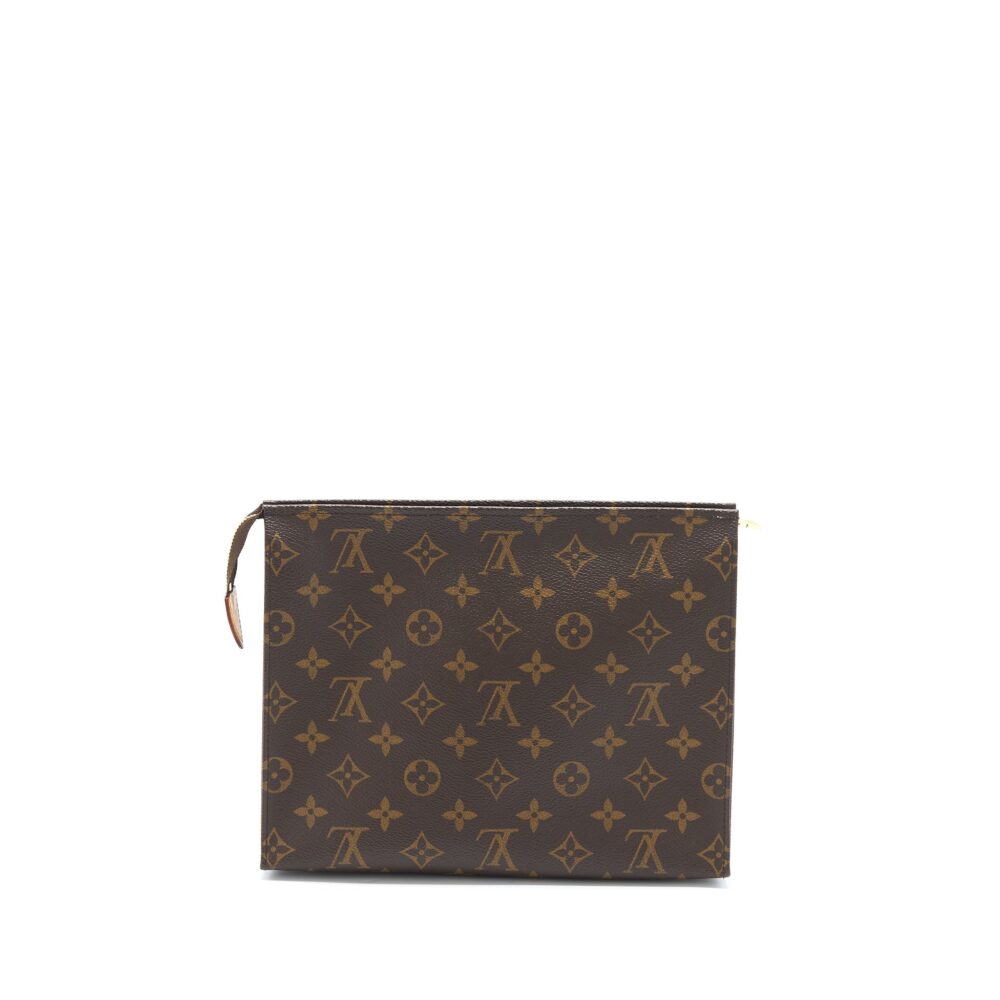 AAA Replica Louis Vuitton LV TOILETRY POCHETTE 26 MONOGRAM CANVAS GHW