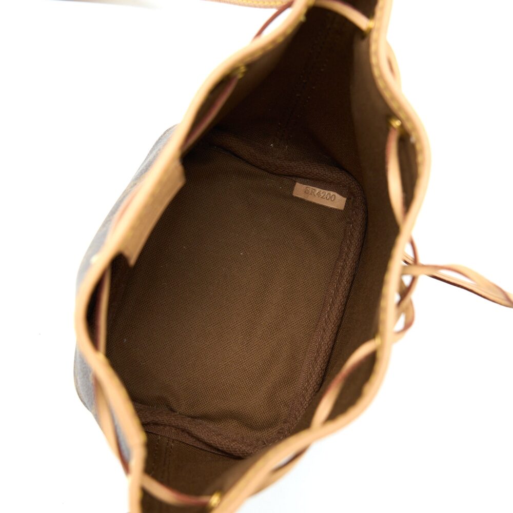 AAA Replica Louis Vuitton LV NANO NOE MONOGRAM CANVAS GHW