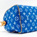AAA Replica Louis Vuitton LV SPEEDY P9 BANDOULIERE 25 MONOGRAM SOFT CALFSKIN BLEU GHW