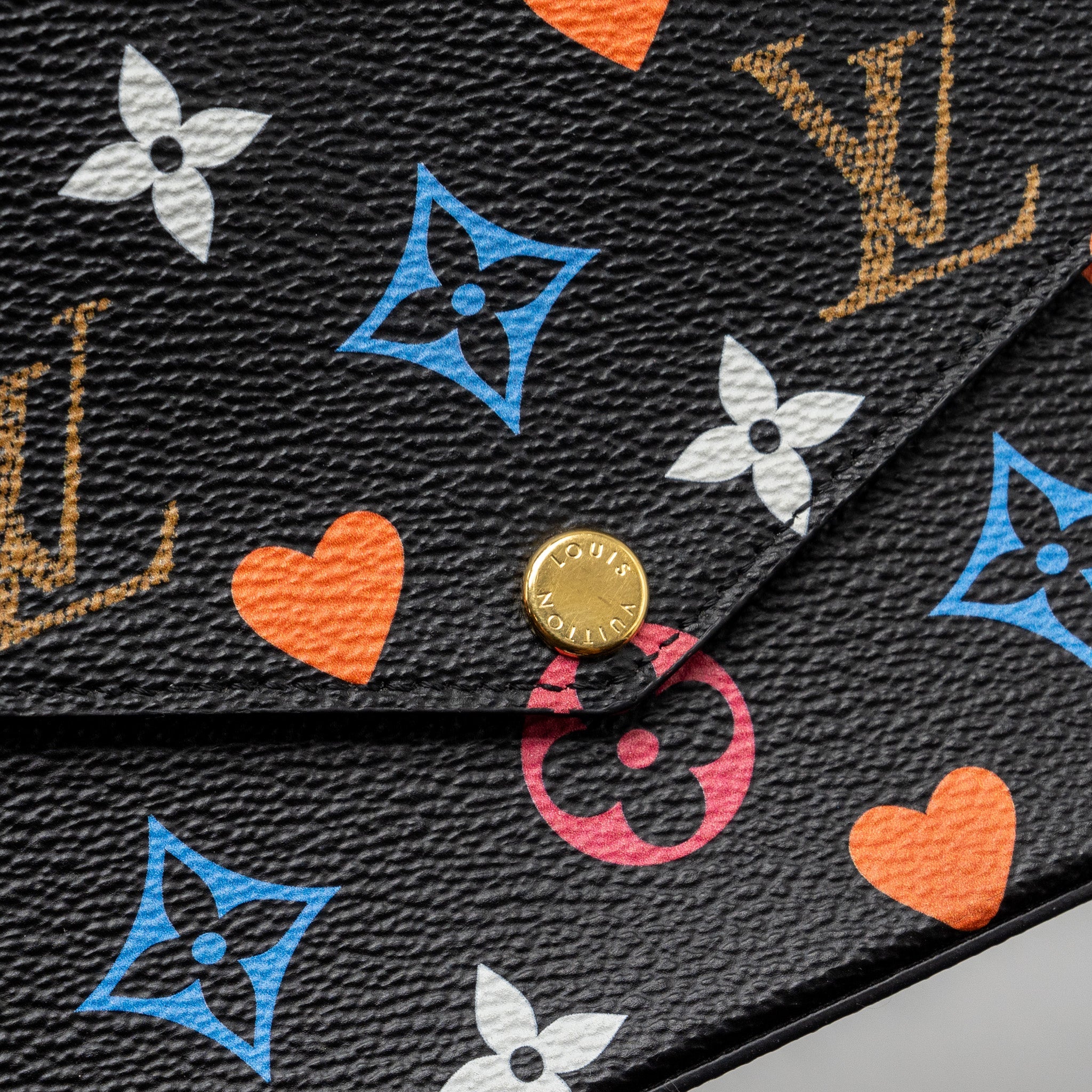 AAA Replica Louis Vuitton LV FELICIE POCHETTE GAME ON LIMITED EDITION MONOGRAM CANVAS GHW