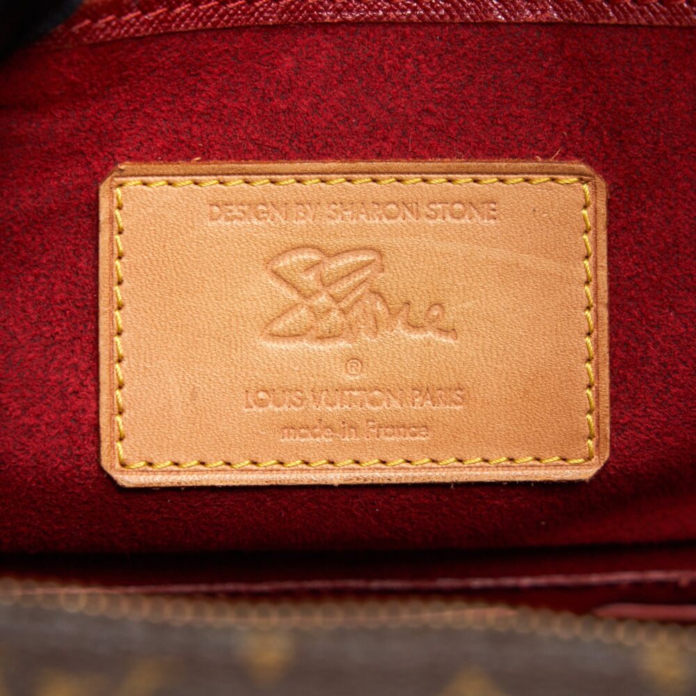 AAA Replica Louis Vuitton LV SHARON STONE AMFAR MONOGRAM CANVAS BAG