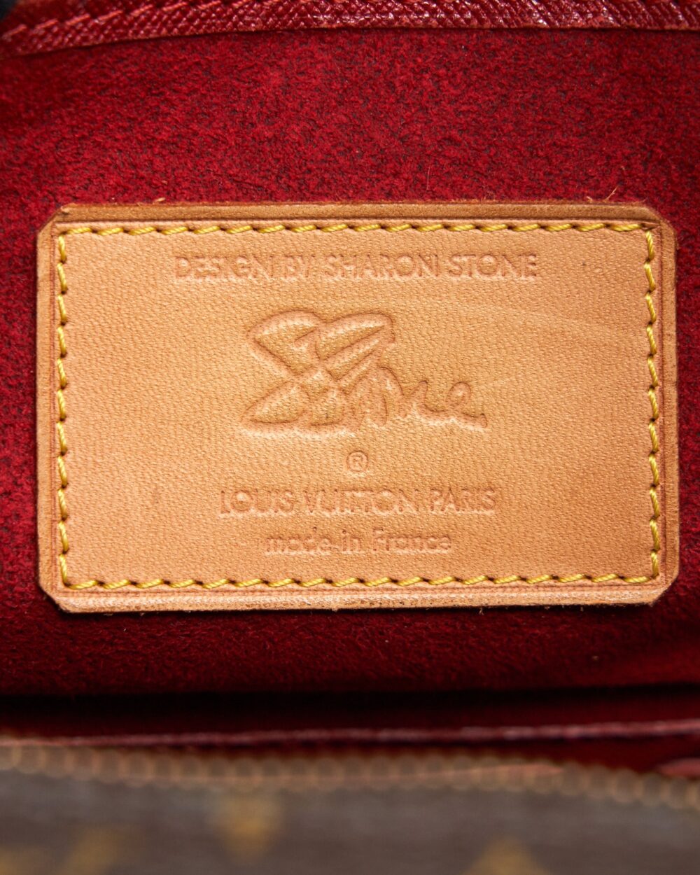 AAA Replica Louis Vuitton LV SHARON STONE AMFAR MONOGRAM CANVAS BAG