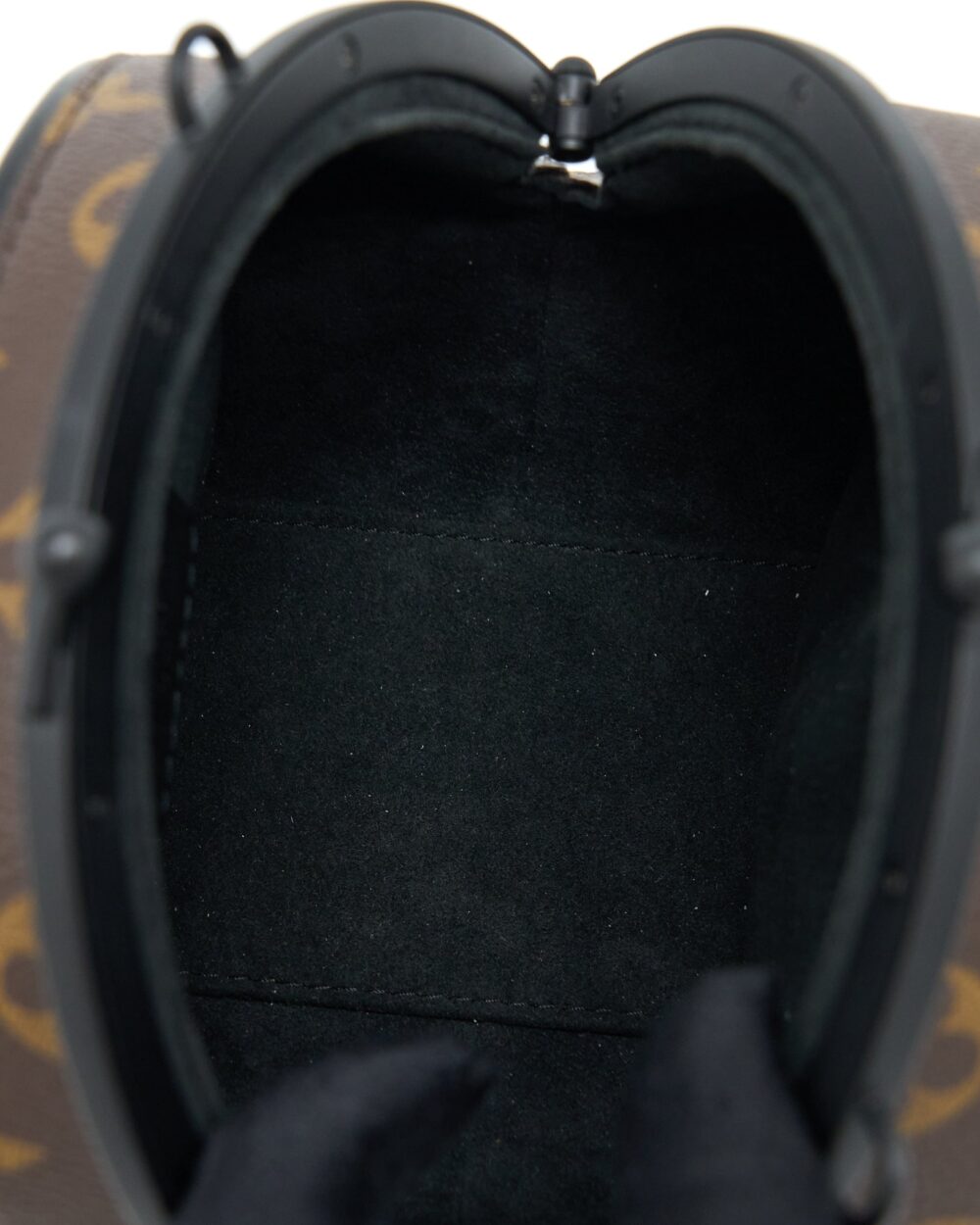 AAA Replica Louis Vuitton LV BOURSICOT CHAIN BAG REVERSE MONOGRAM CANVAS WITH EXTRA LV STRAP