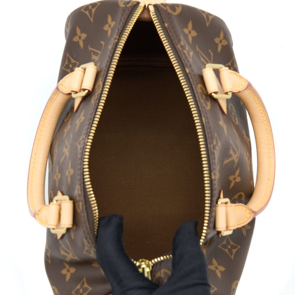 AAA Replica Louis Vuitton LV SPEEDY 25 MONOGRAM CANVAS GHW