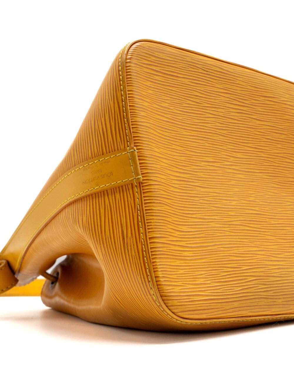AAA Replica Louis Vuitton LV VINTAGE PETIT NOE EPI YELLOW GHW