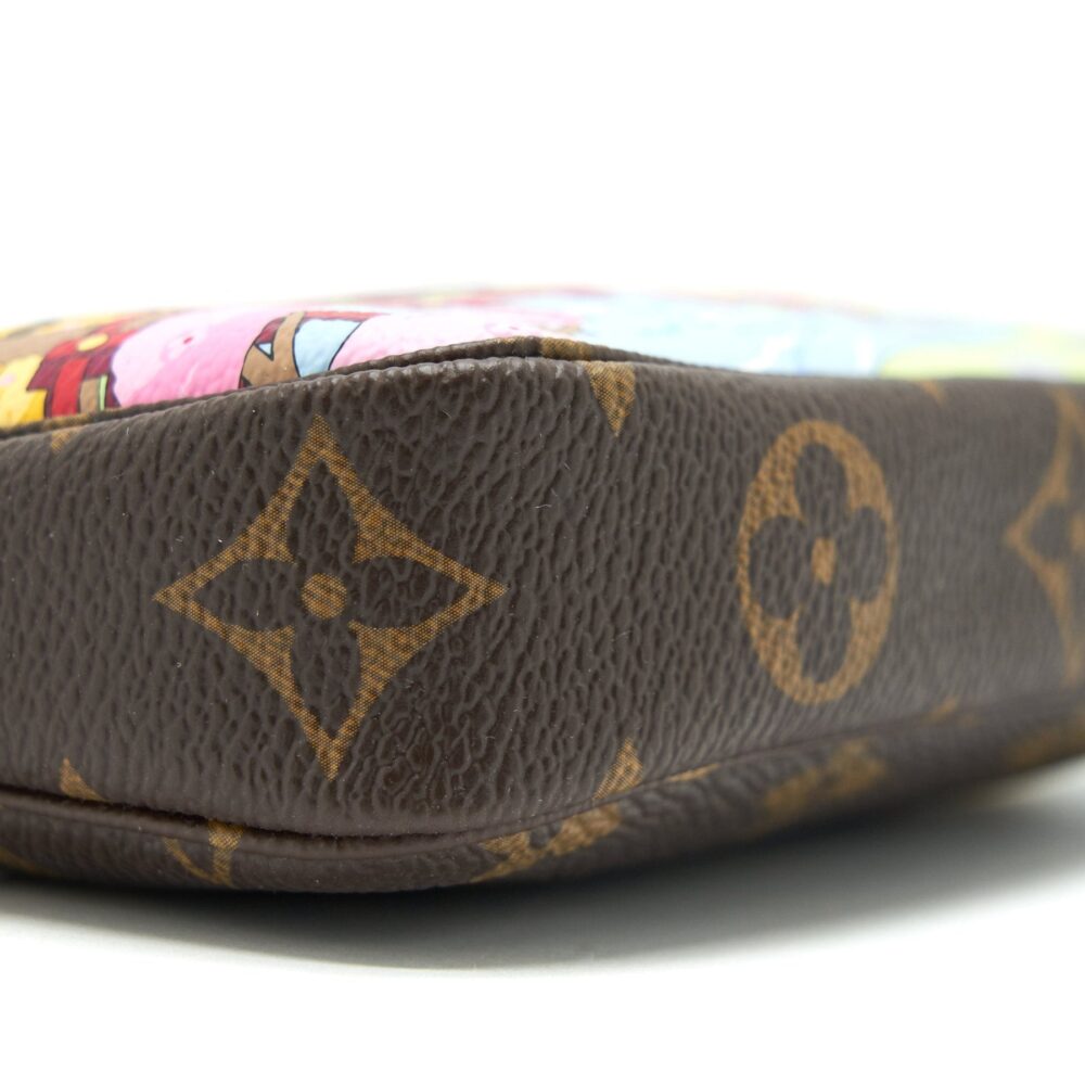AAA Replica Louis Vuitton LV MINI POCHETTE ACCESSORIES 2021 CHRISTMAS LIMITED EDITION SAKURA