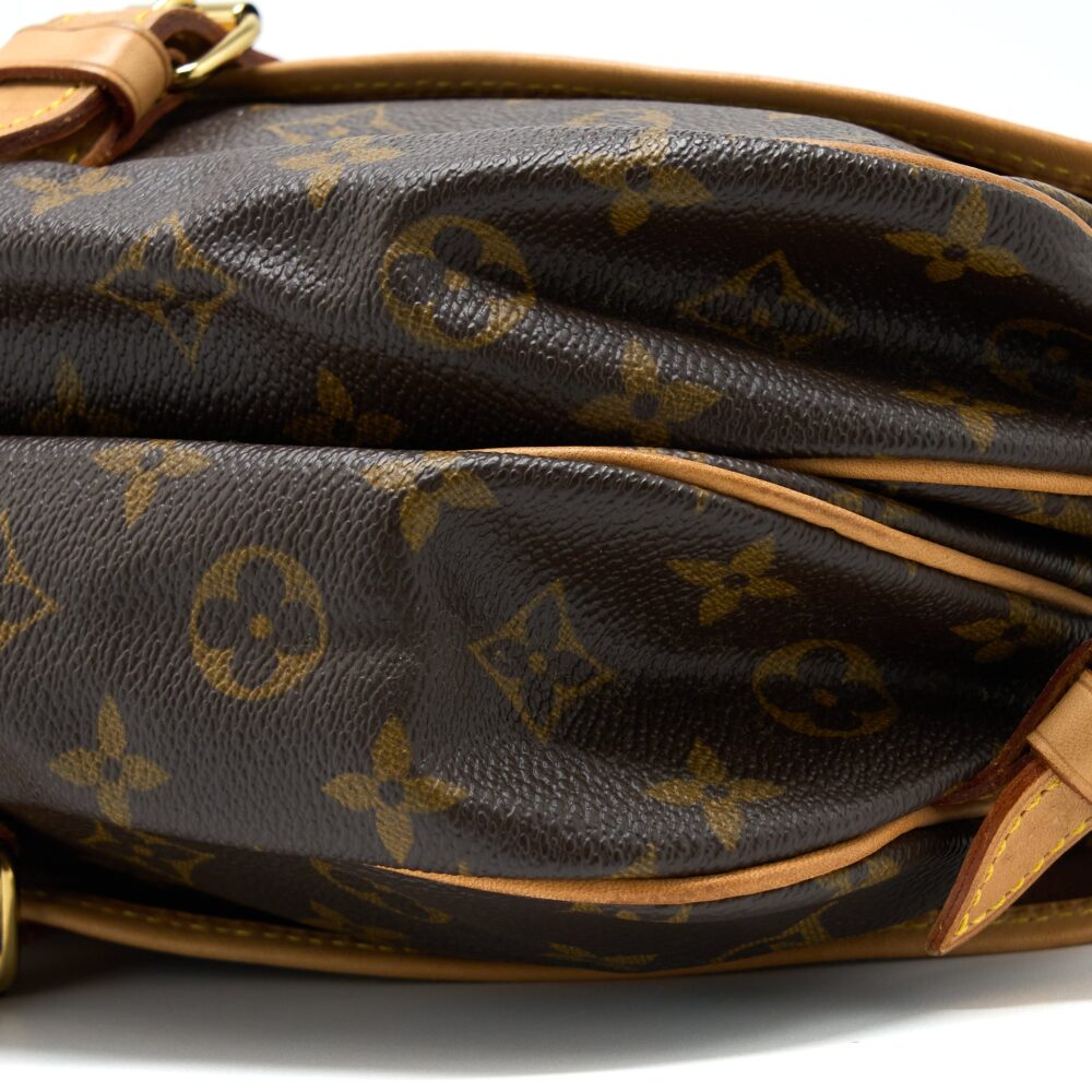 AAA Replica Louis Vuitton LV DOUBLE SIDE CROSSBODY BAG MONOGRAM CANVAS GHW