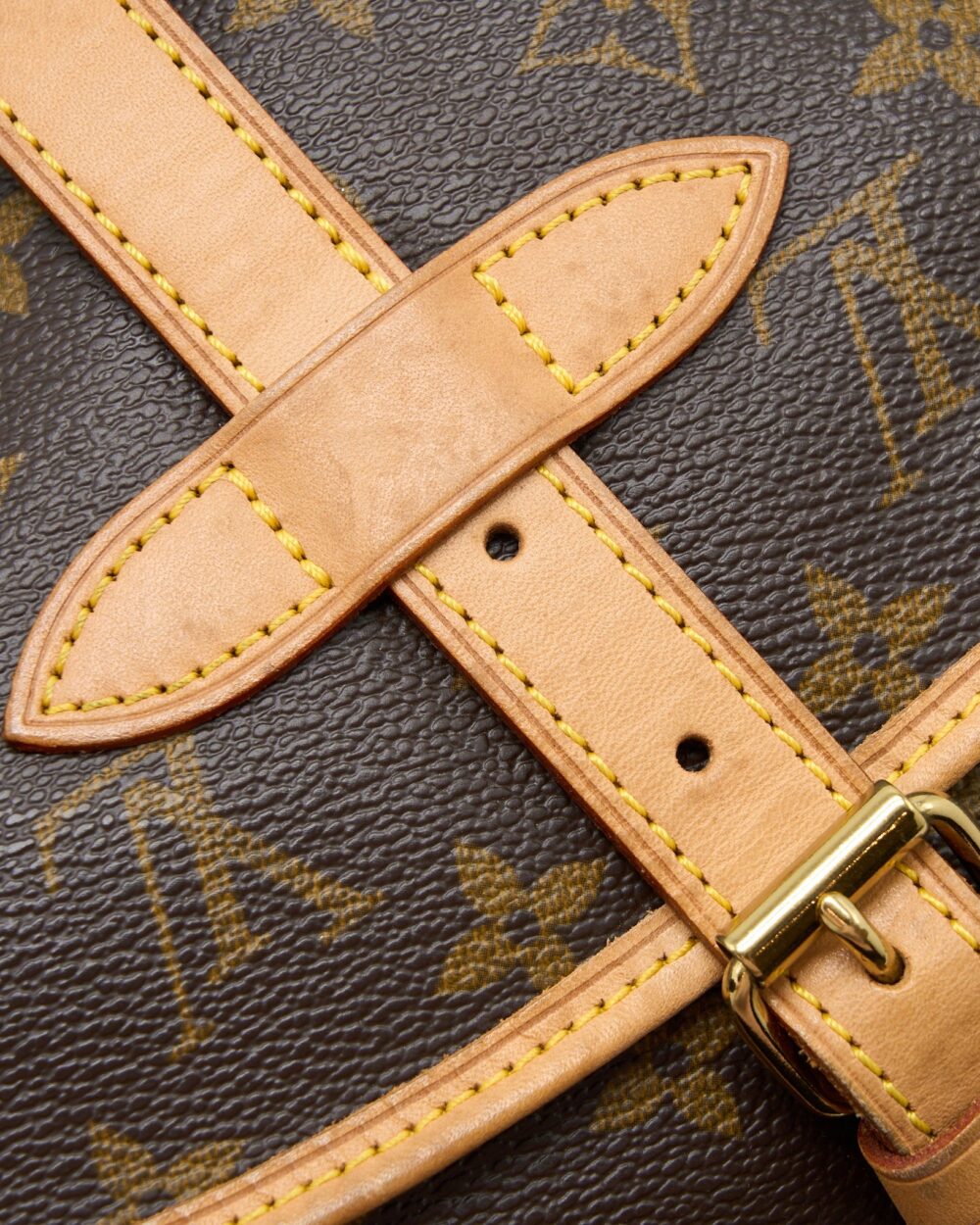 AAA Replica Louis Vuitton LV DOUBLE SIDE CROSSBODY BAG MONOGRAM CANVAS GHW