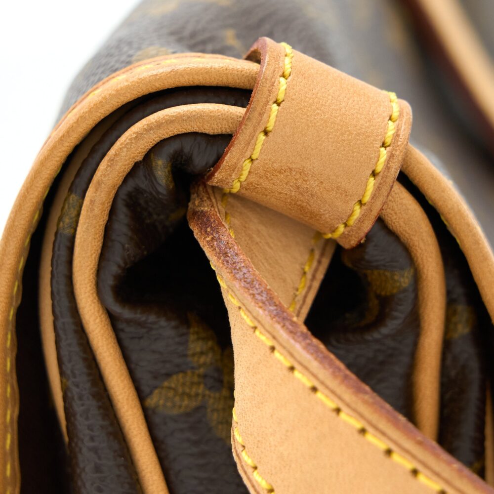 AAA Replica Louis Vuitton LV DOUBLE SIDE CROSSBODY BAG MONOGRAM CANVAS GHW
