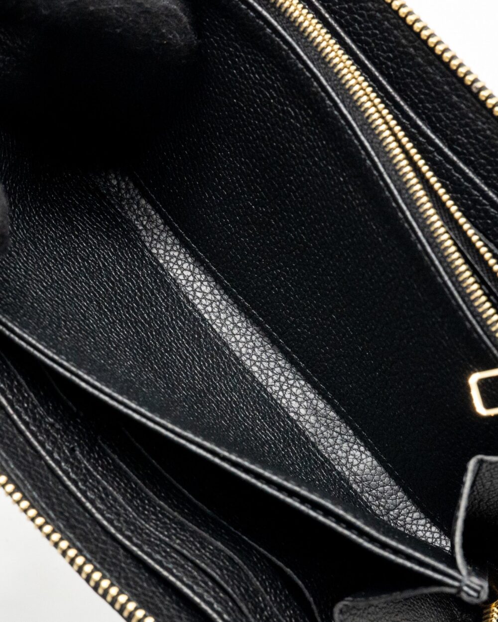 AAA Replica Louis Vuitton LV ZIPPY LONG WALLET EMBOSSED MONOGRAM EMPREINTE LEATHER BLACK GHW