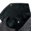 AAA Replica Louis Vuitton LV ENVELOP POCHETTE MONOGRAM EMPREINTE BLACK GHW