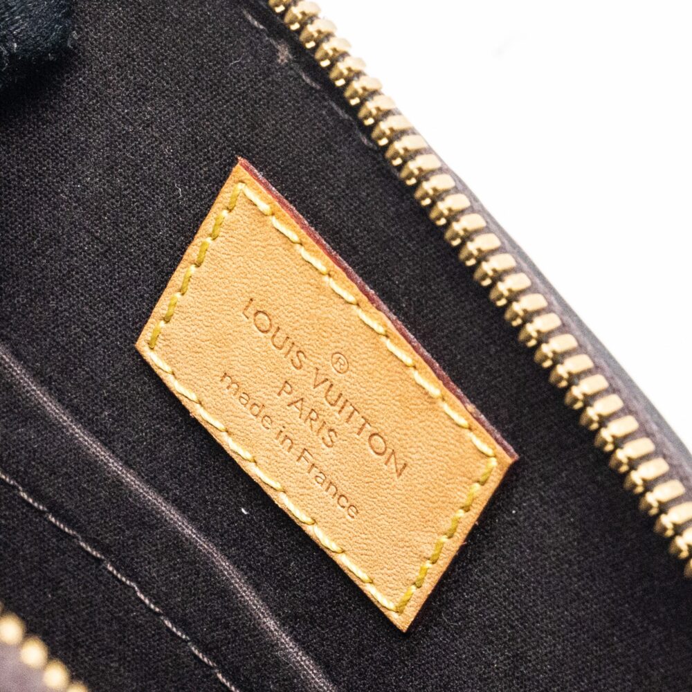 AAA Replica Louis Vuitton LV ALMA BB MONOGRAM PATENT AMARANTE PURPLE GHW