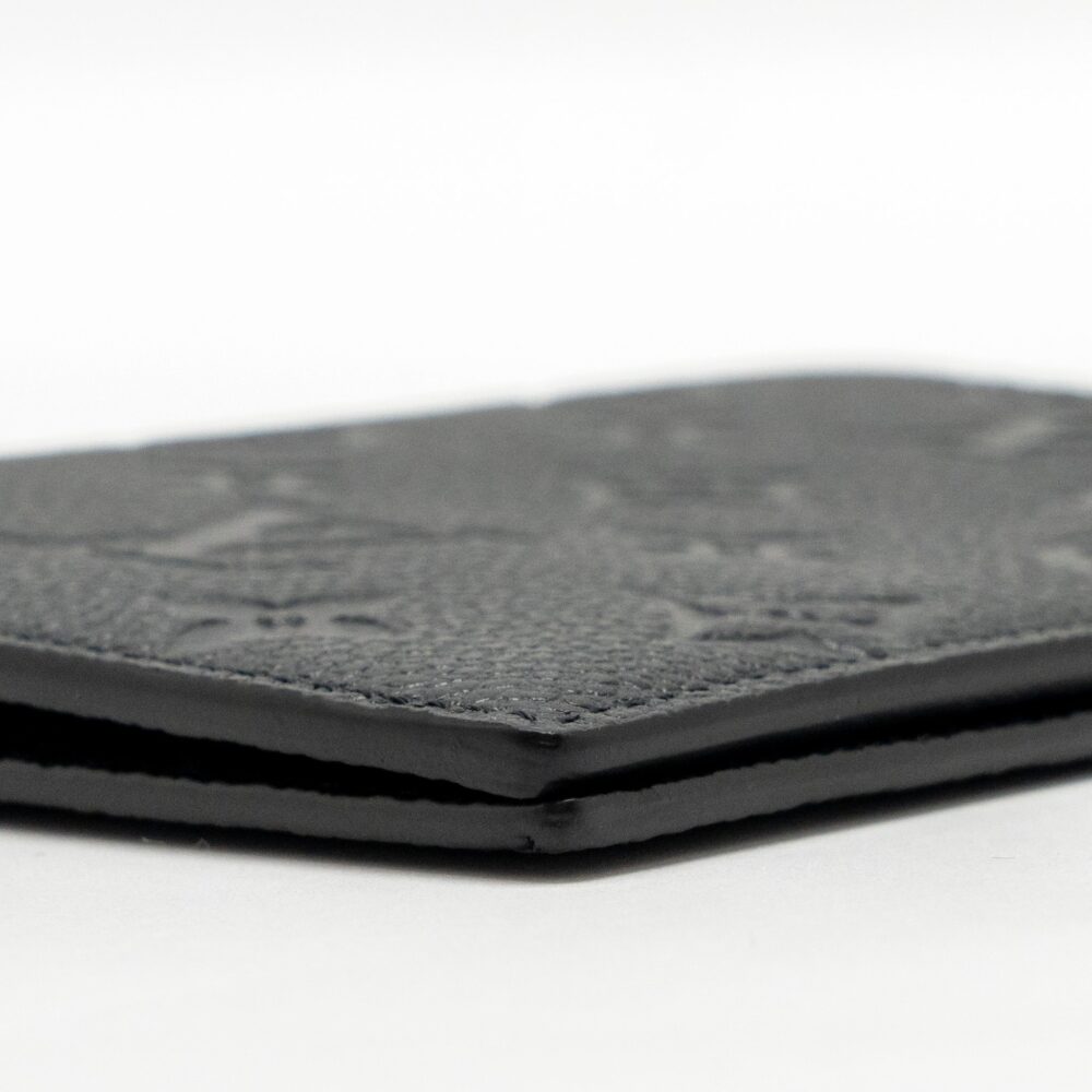 AAA Replica Louis Vuitton LV PASSPORT COVER MONOGRAM EMPREINTE LEATHER BLACK