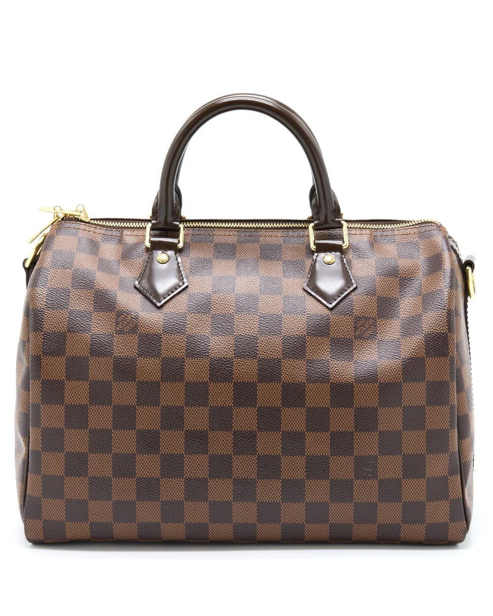 AAA Replica Louis Vuitton LV SPEEDY BANDOULIERE 30 DAMIER EBENE CANVAS