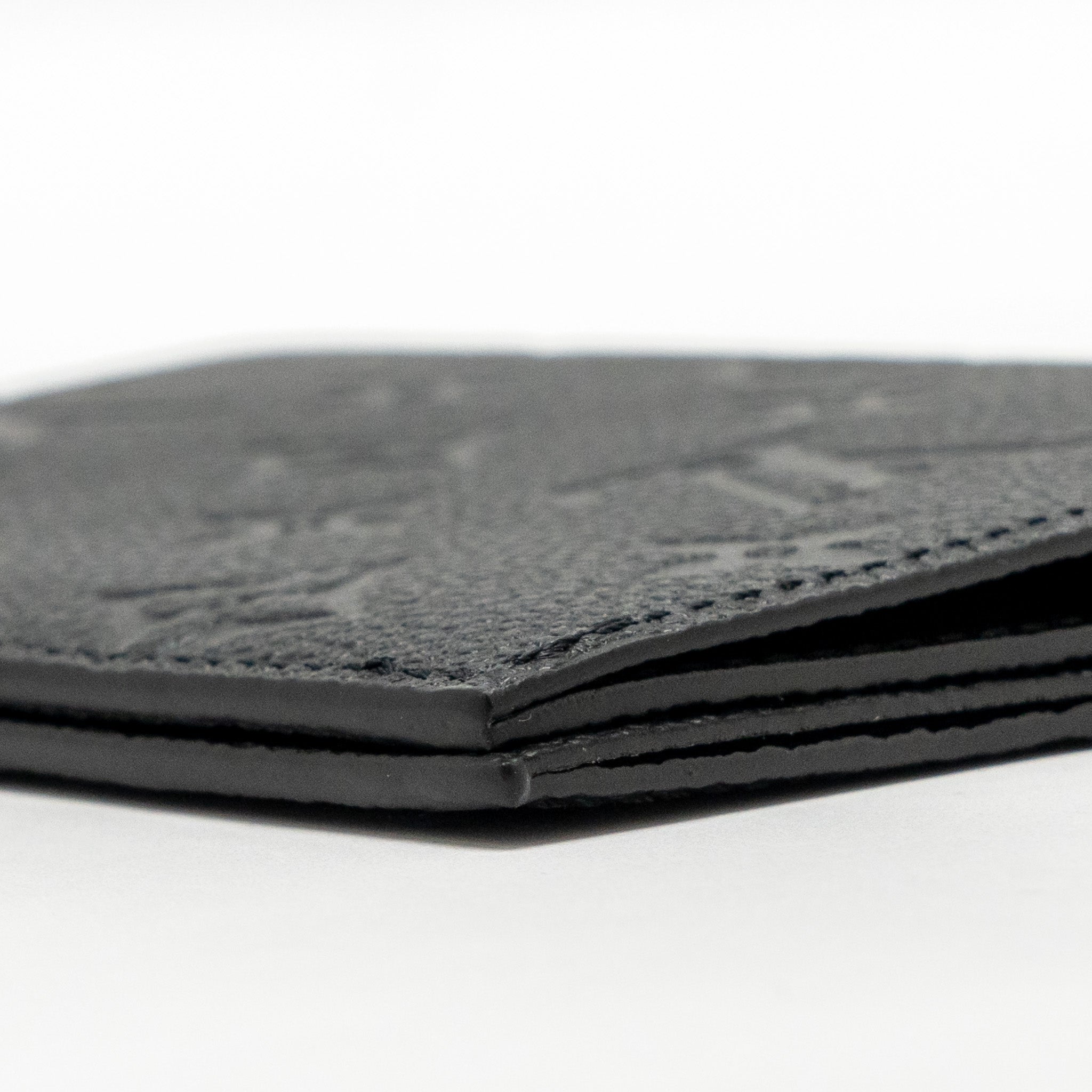 AAA Replica Louis Vuitton LV PASSPORT COVER MONOGRAM EMPREINTE LEATHER BLACK