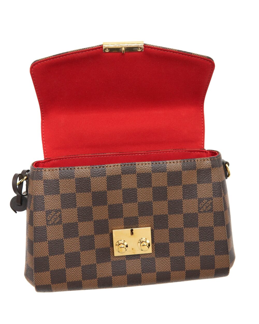 AAA Replica Louis Vuitton LV CROISETTE EBENE BROWN GHW