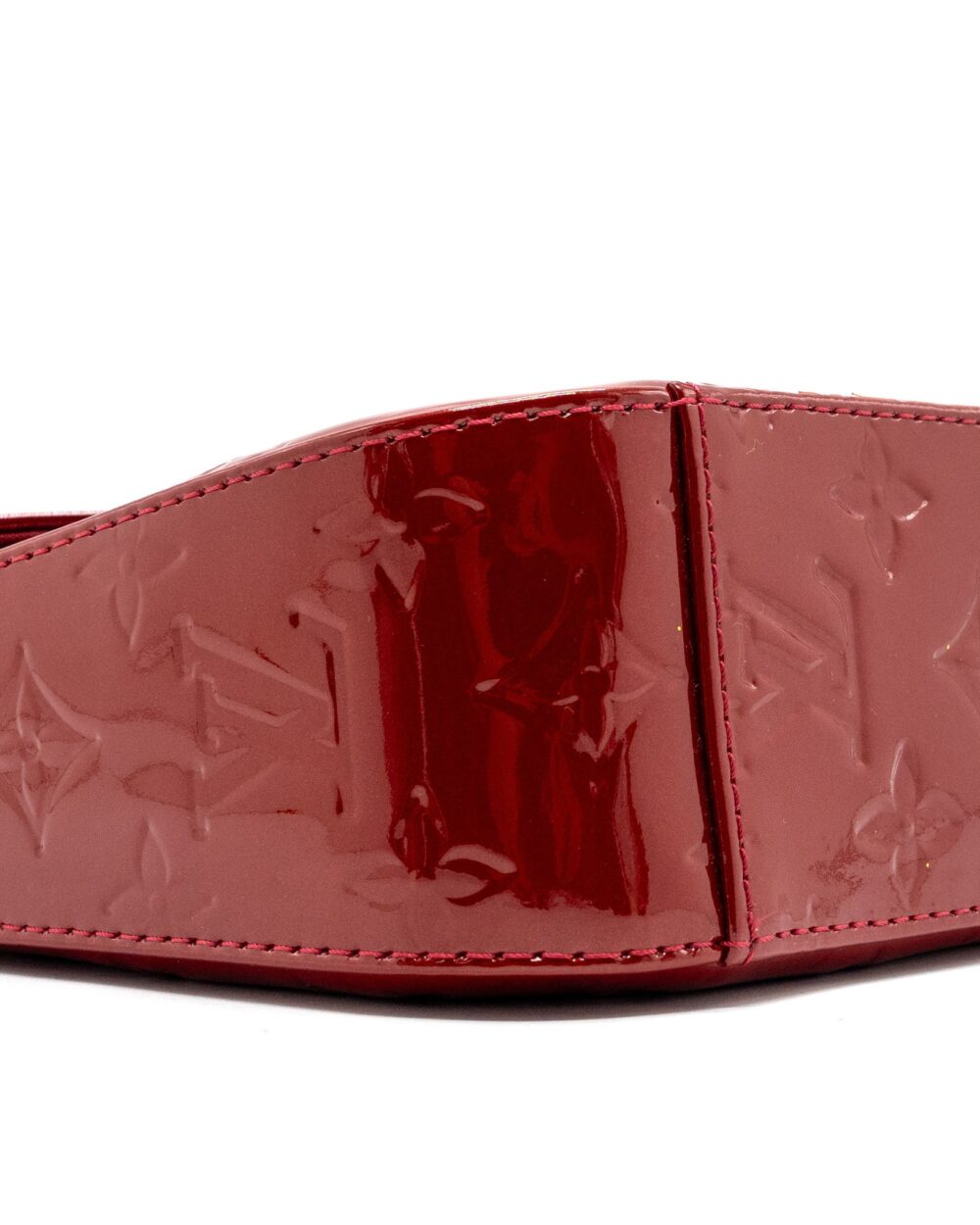 AAA Replica Louis Vuitton LV FLAP SHOULDER EVENING BAG PATENT LEATHER RED GHW