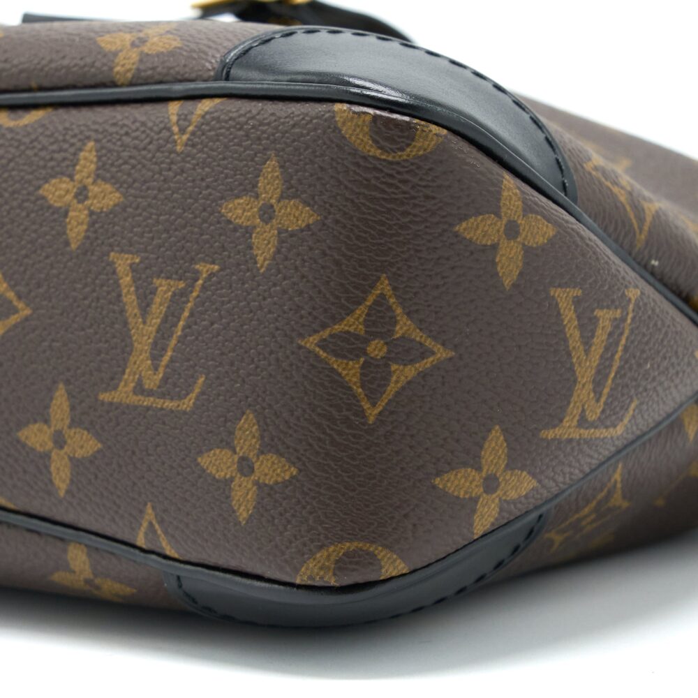 AAA Replica Louis Vuitton LV ODEON PM BAG MONOGRAM CANVAS BLACK GHW