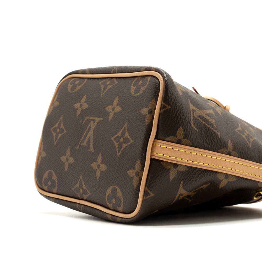 AAA Replica Louis Vuitton LV NANO NOE MONOGRAM CANVAS GHW