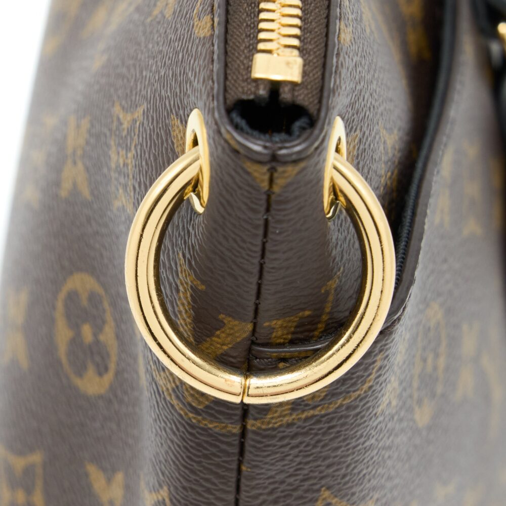 AAA Replica Louis Vuitton LV ODEON PM BAG MONOGRAM CANVAS BLACK GHW
