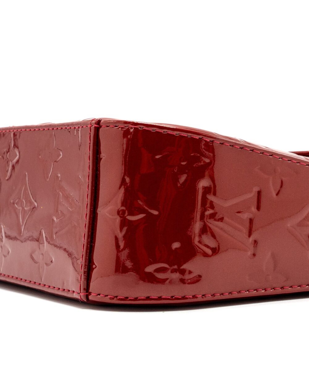AAA Replica Louis Vuitton LV FLAP SHOULDER EVENING BAG PATENT LEATHER RED GHW