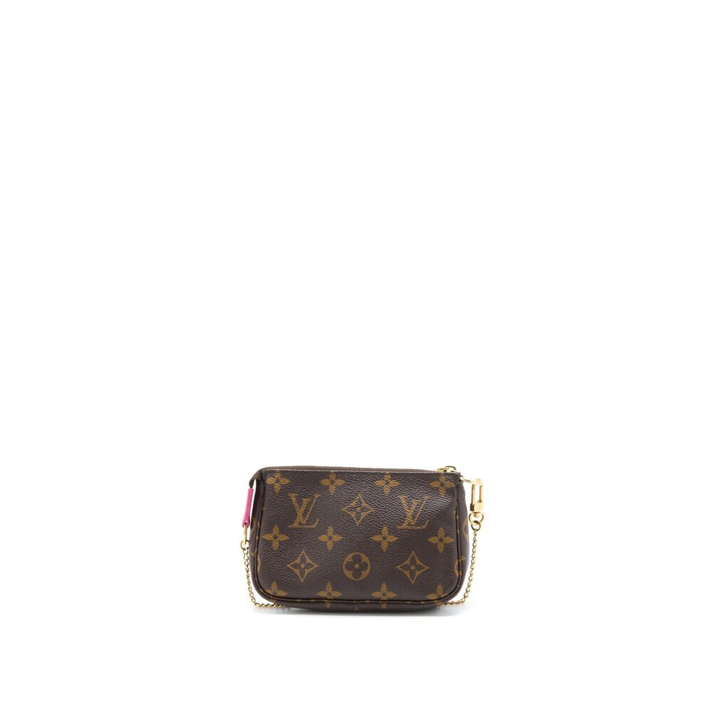 AAA Replica Louis Vuitton LV 2019 LIMITED MINI POCHETTE ACCESSORIES MONOGRAM CANVAS GHW