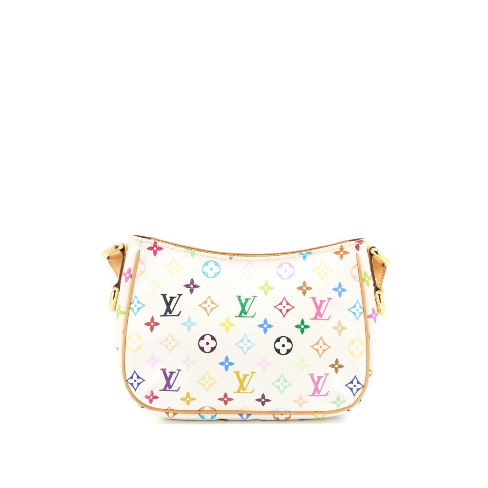 AAA Replica Louis Vuitton LV LODGE PM MULTICOLOUR MONOGRAM CANVAS WHITE GHW