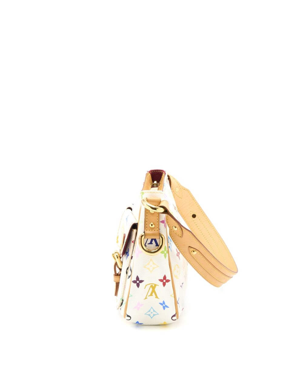 AAA Replica Louis Vuitton LV LODGE PM MULTICOLOUR MONOGRAM CANVAS WHITE GHW