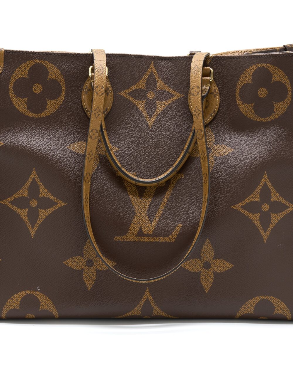 AAA Replica Louis Vuitton LV ON THE GO GM MONOGRAM REVERSE CANVAS GHW