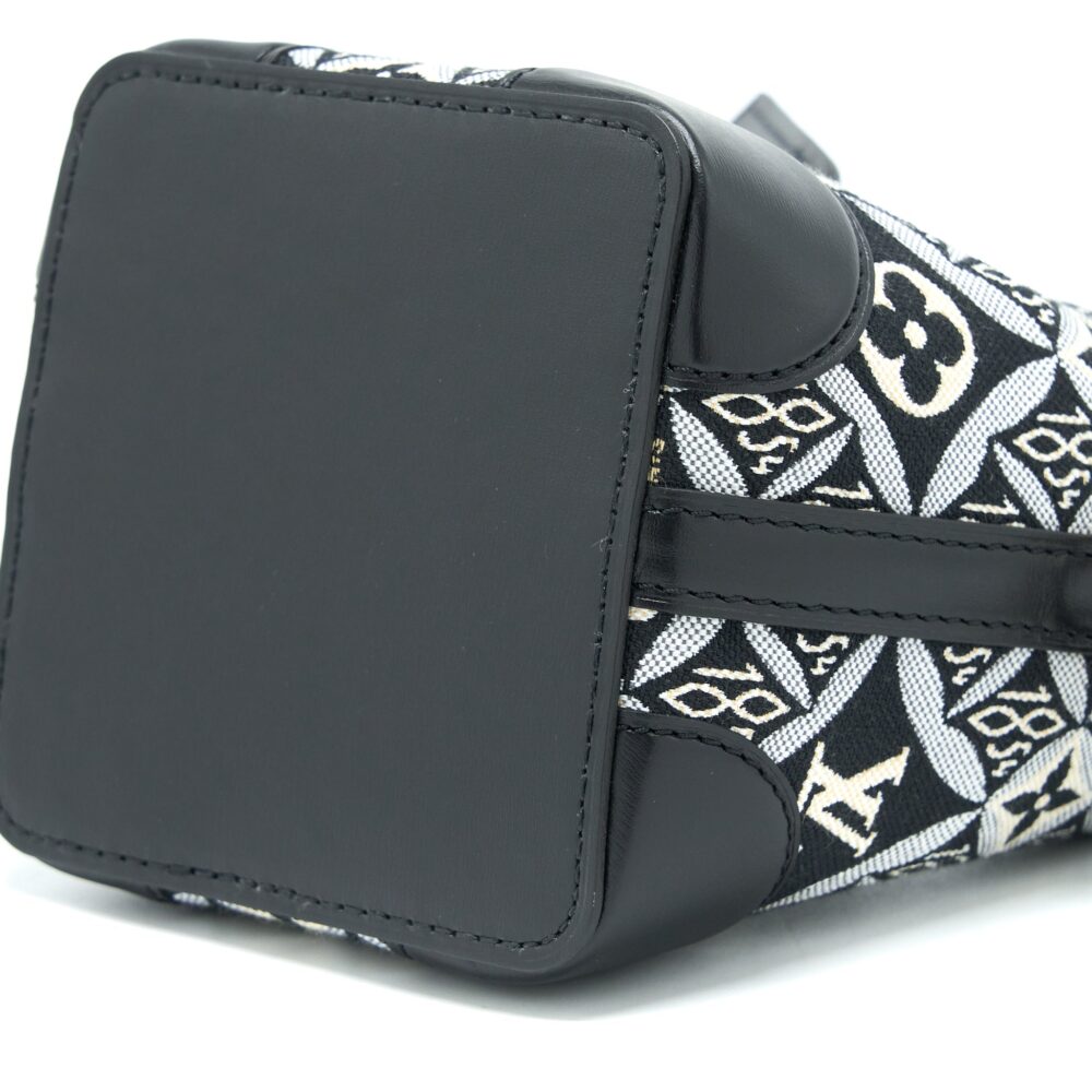 AAA Replica Louis Vuitton LV SINCE 1854 NOE PURSE CANVAS/LEATHER BLACK/MULTICOLOUR GHW