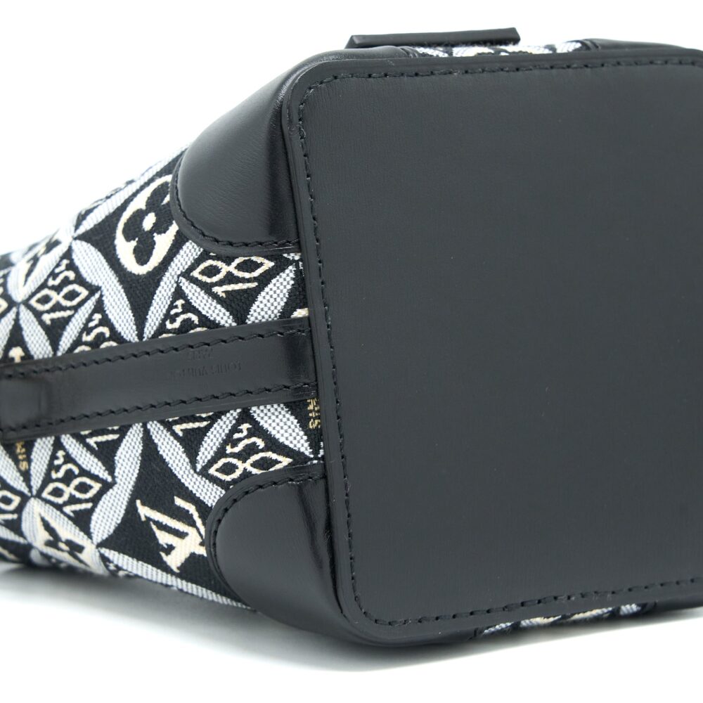 AAA Replica Louis Vuitton LV SINCE 1854 NOE PURSE CANVAS/LEATHER BLACK/MULTICOLOUR GHW