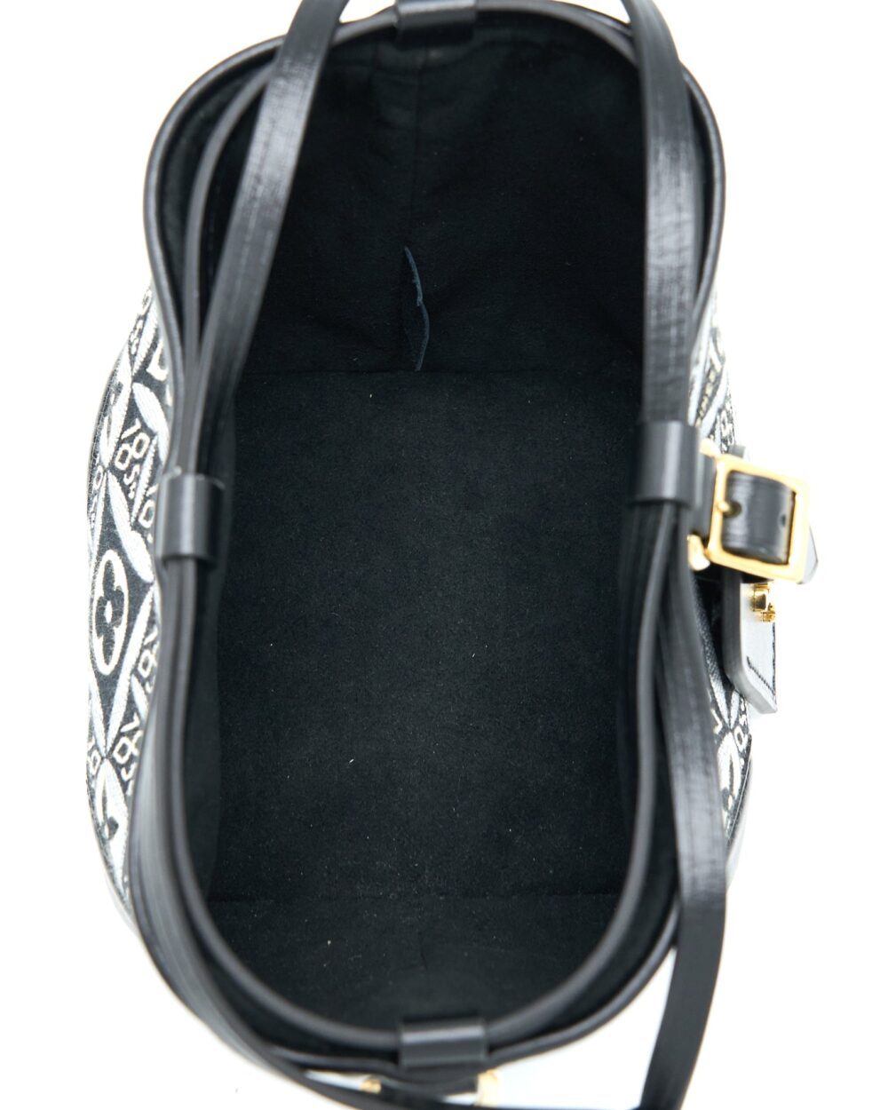 AAA Replica Louis Vuitton LV SINCE 1854 NOE PURSE CANVAS/LEATHER BLACK/MULTICOLOUR GHW