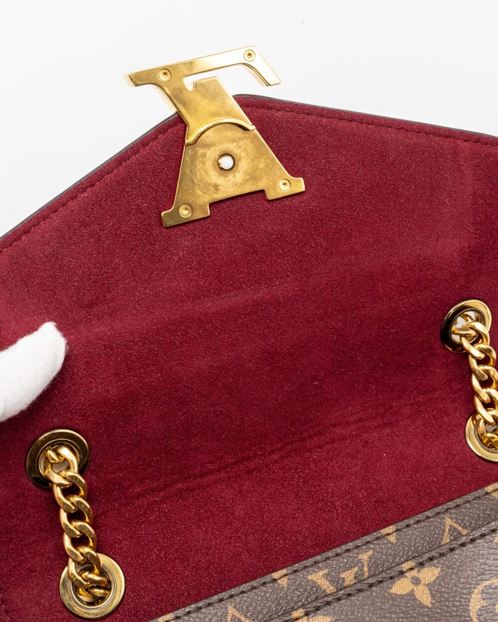 AAA Replica Louis Vuitton LV PASSY MONOGRAM CANVAS BLACK/GOLD HARDWARE